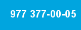 977 377-00-05 977 377-00-05